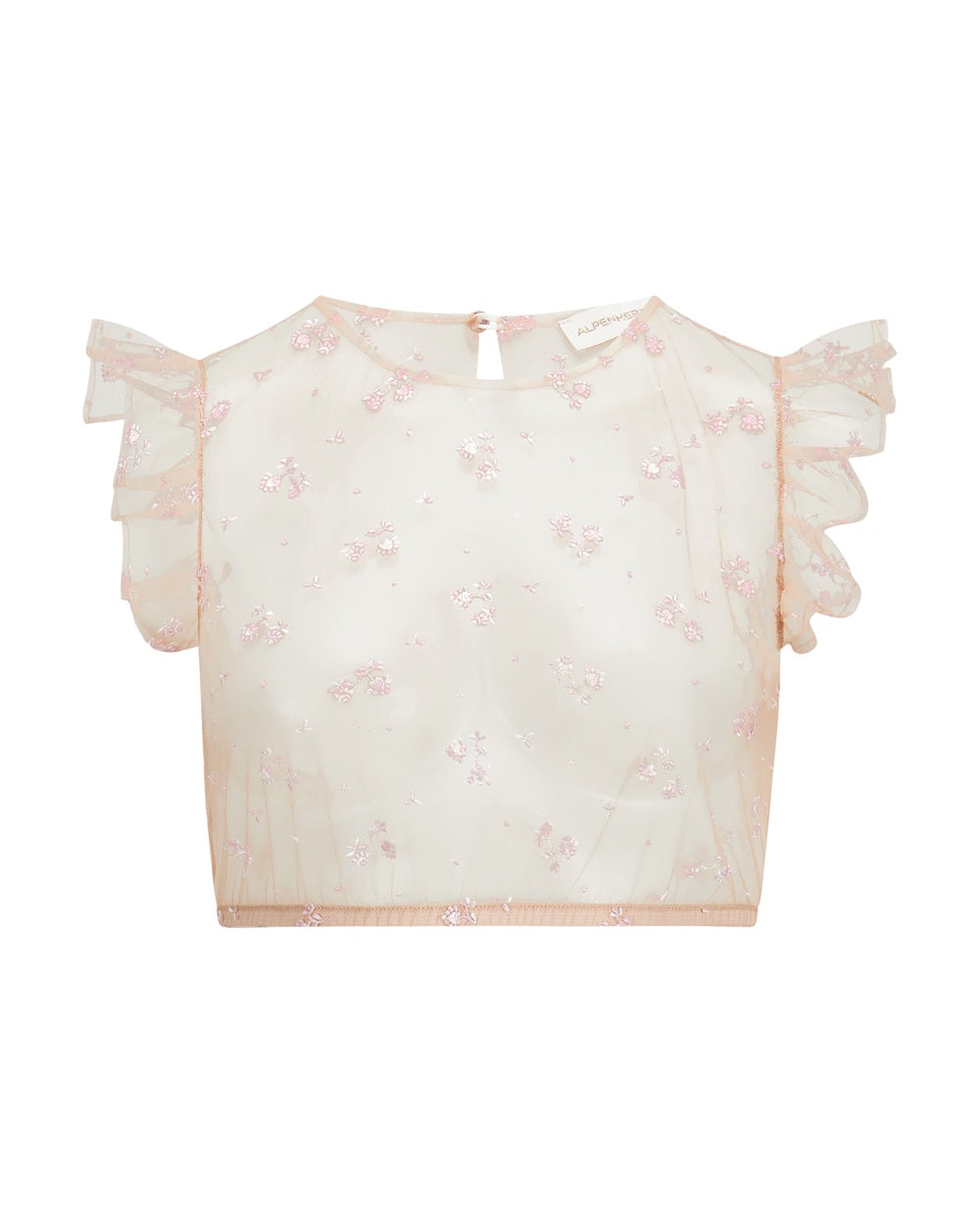 Bluse Kim Flügel Spitze bestickt