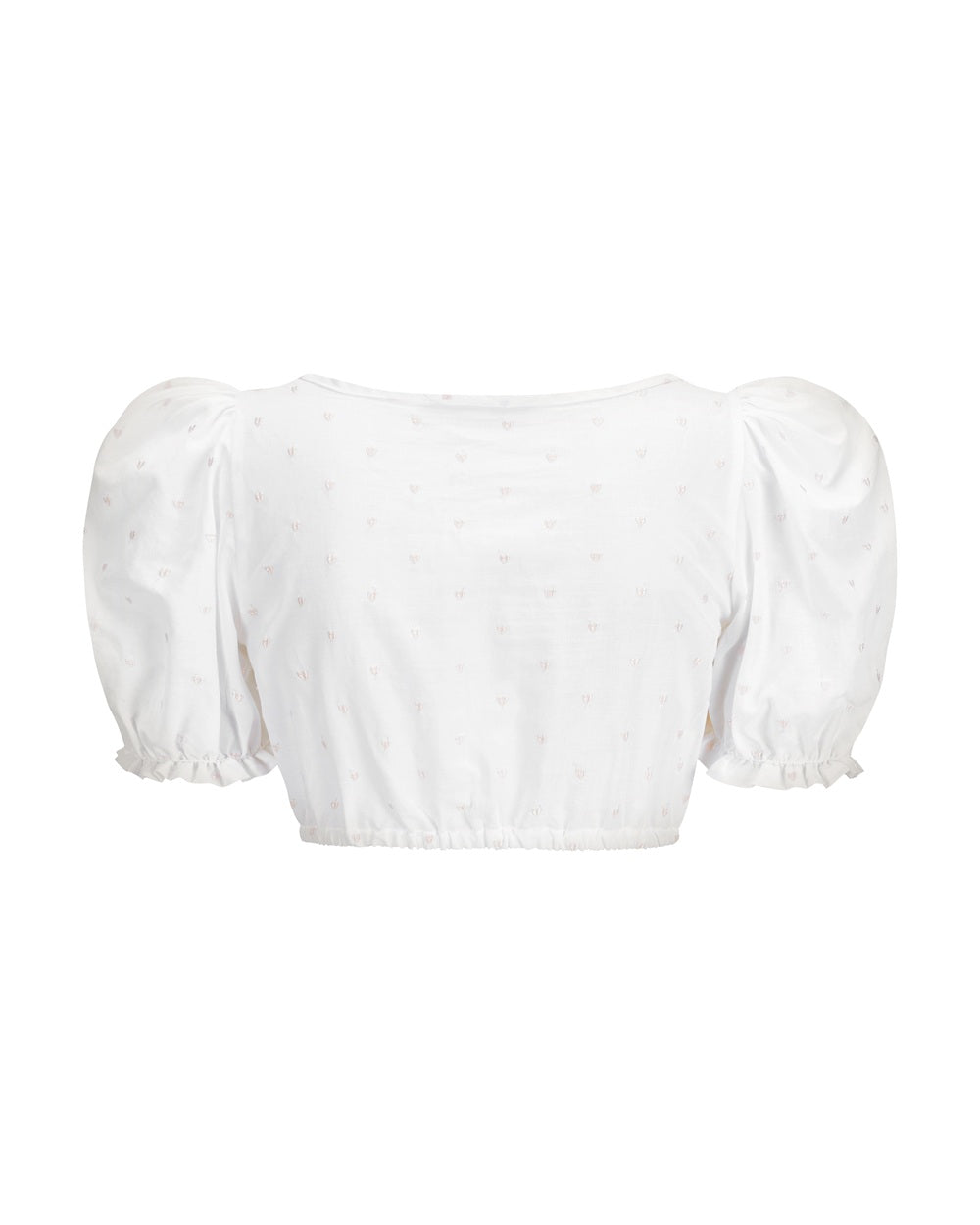 Bluse Sarah Mini-Puff mit Herzstick
