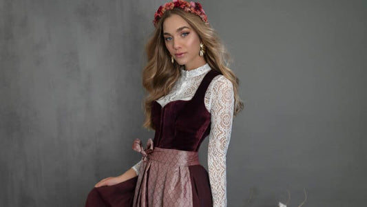 Dirndlblusen neue modelle in vielen farben