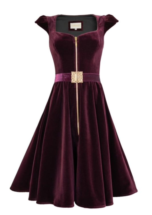 Samtkleid Grazia