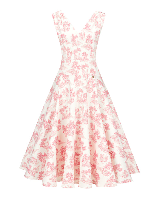 Kleid Monaco V-Ausschnitt