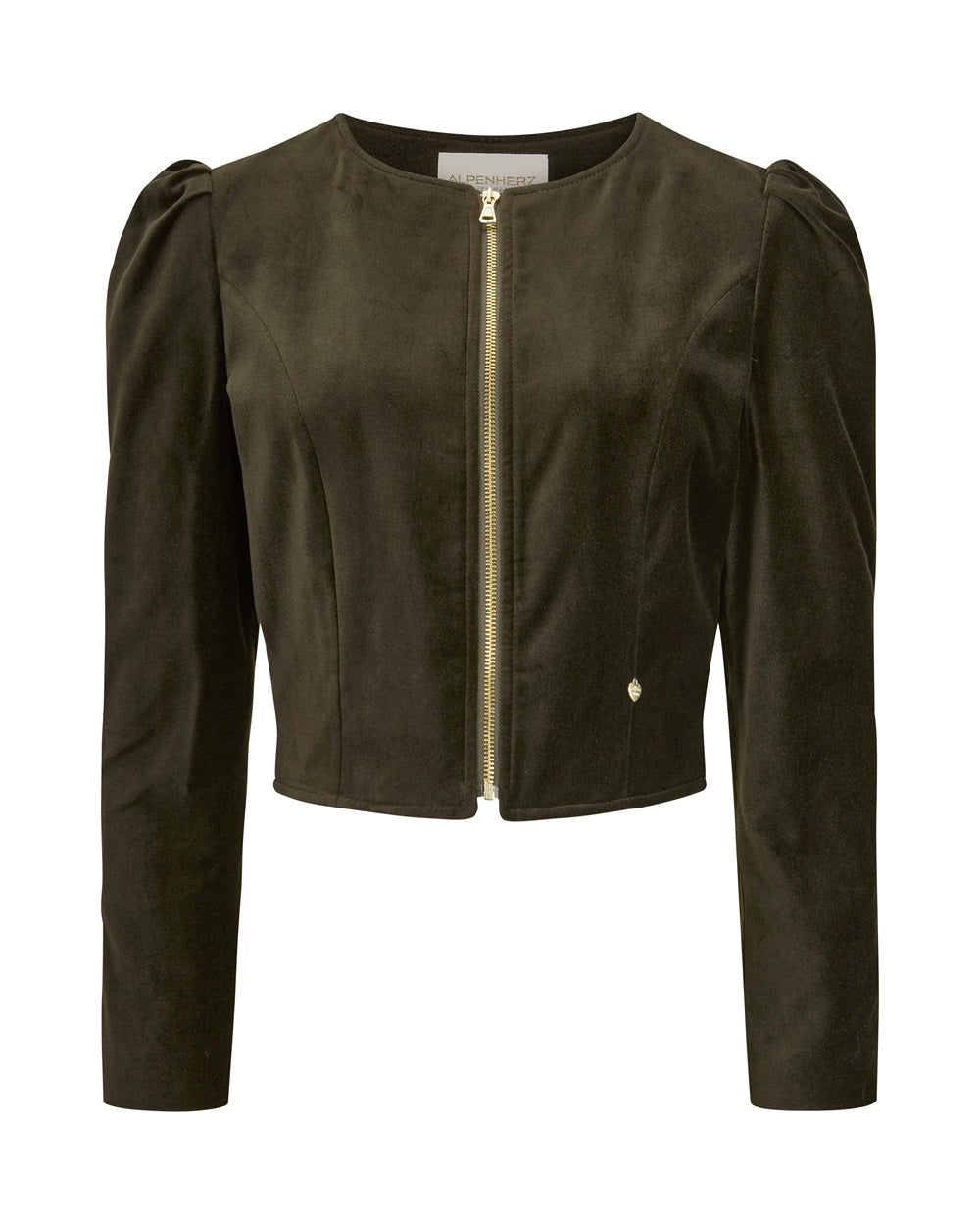 Samtjanker Denise mit Zipper