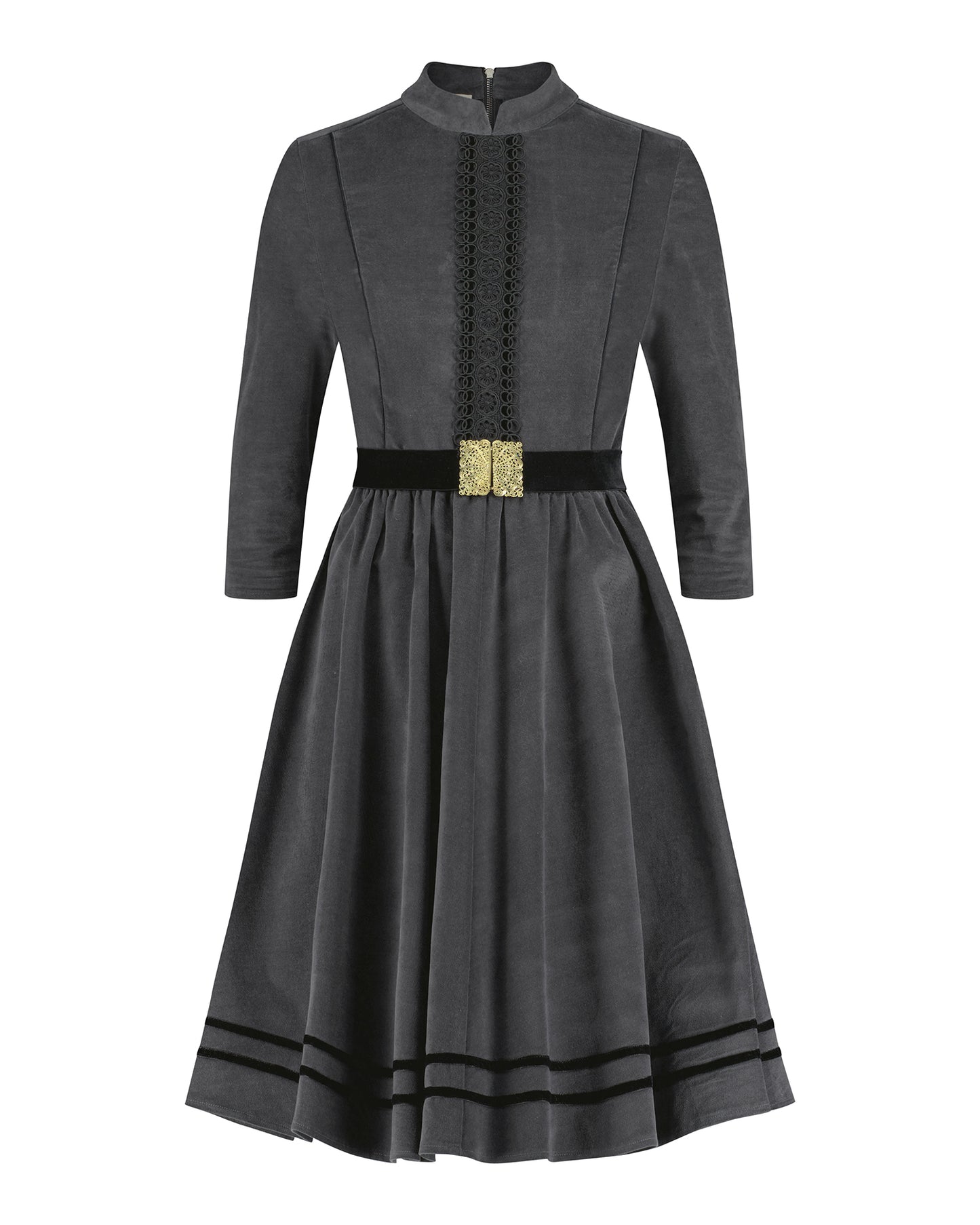 Samtkleid Ava Stretch