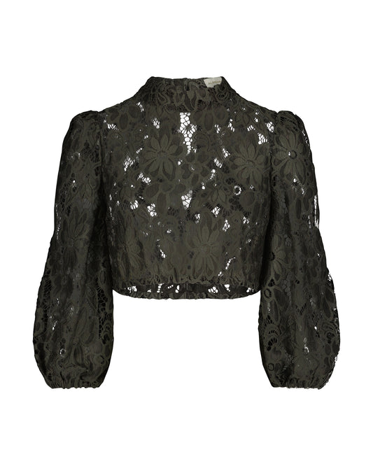 Bluse Zoe mit Puffarm