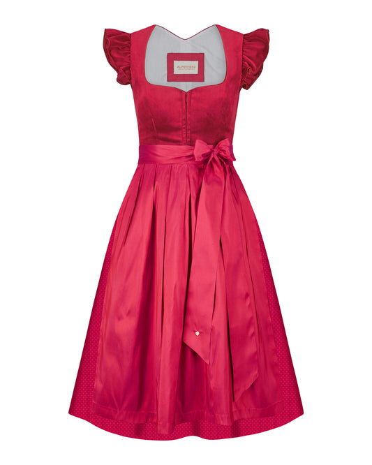 Samtdirndl Melissa Flügelarm · 75cm