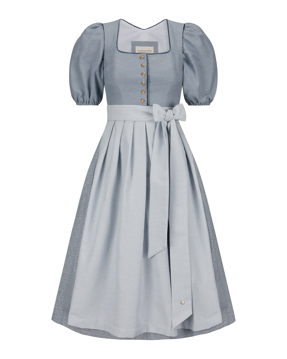 Dirndl Magdalena mit abnehmbarem Puffarm