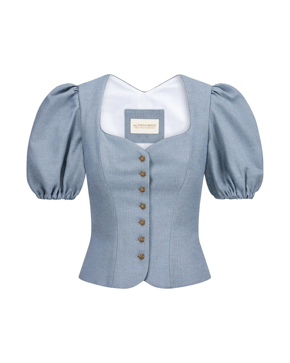 Mieder Carlotta mit abnehmbarem Puffarm