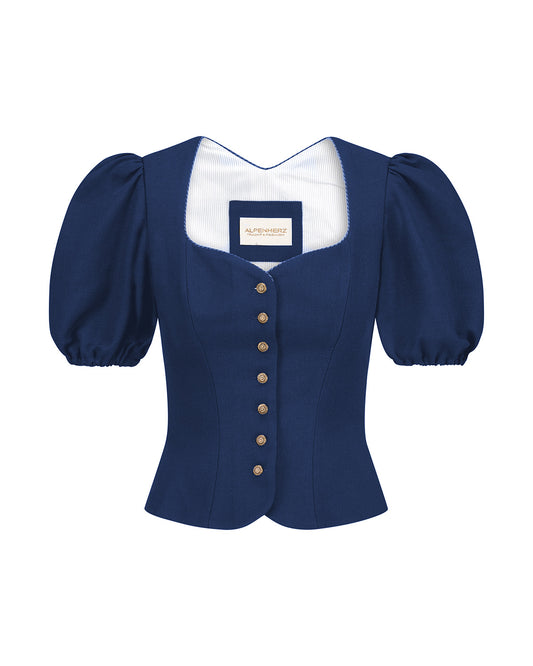 Mieder Carlotta mit abnehmbarem Puffarm