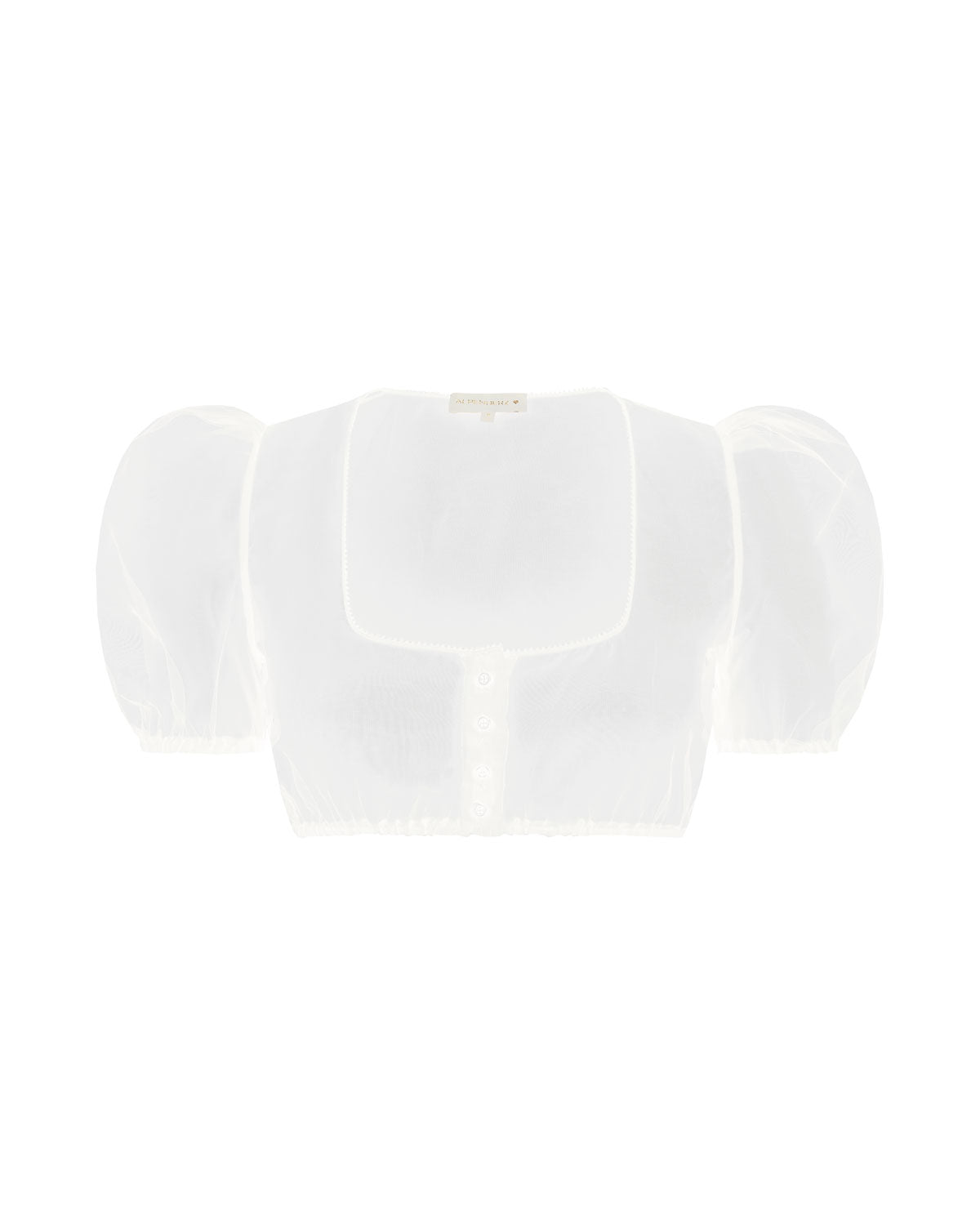 Bluse Sarah Chiffon, Mini Puff