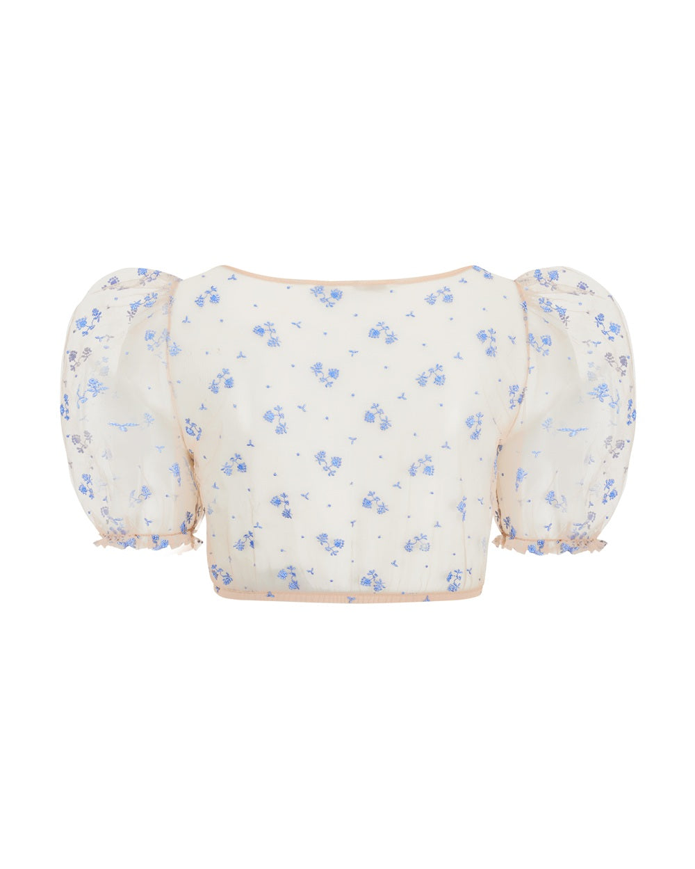 Bluse Cora mit AH Stickerei