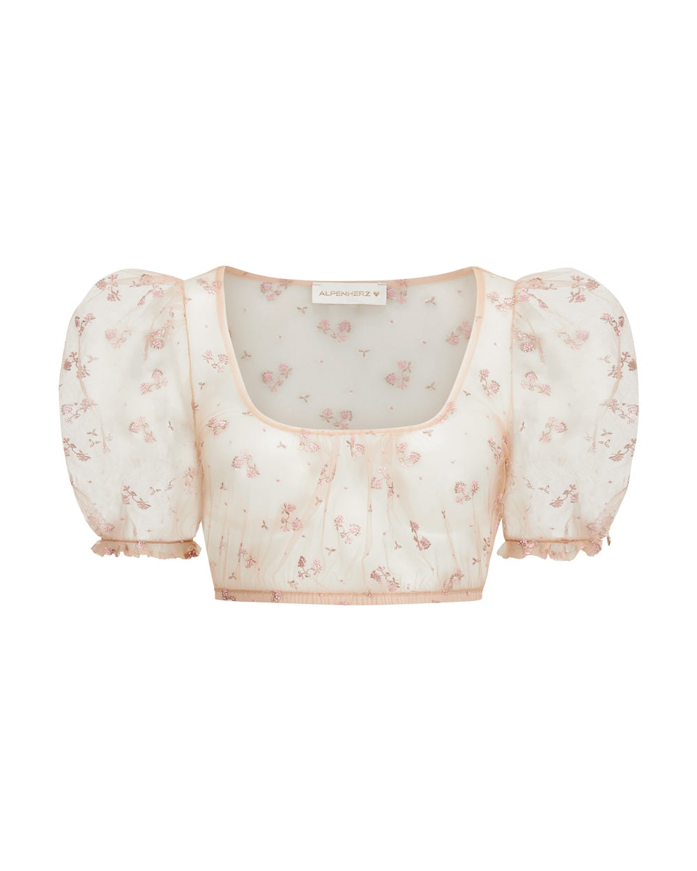 Bluse Cora mit AH Stickerei