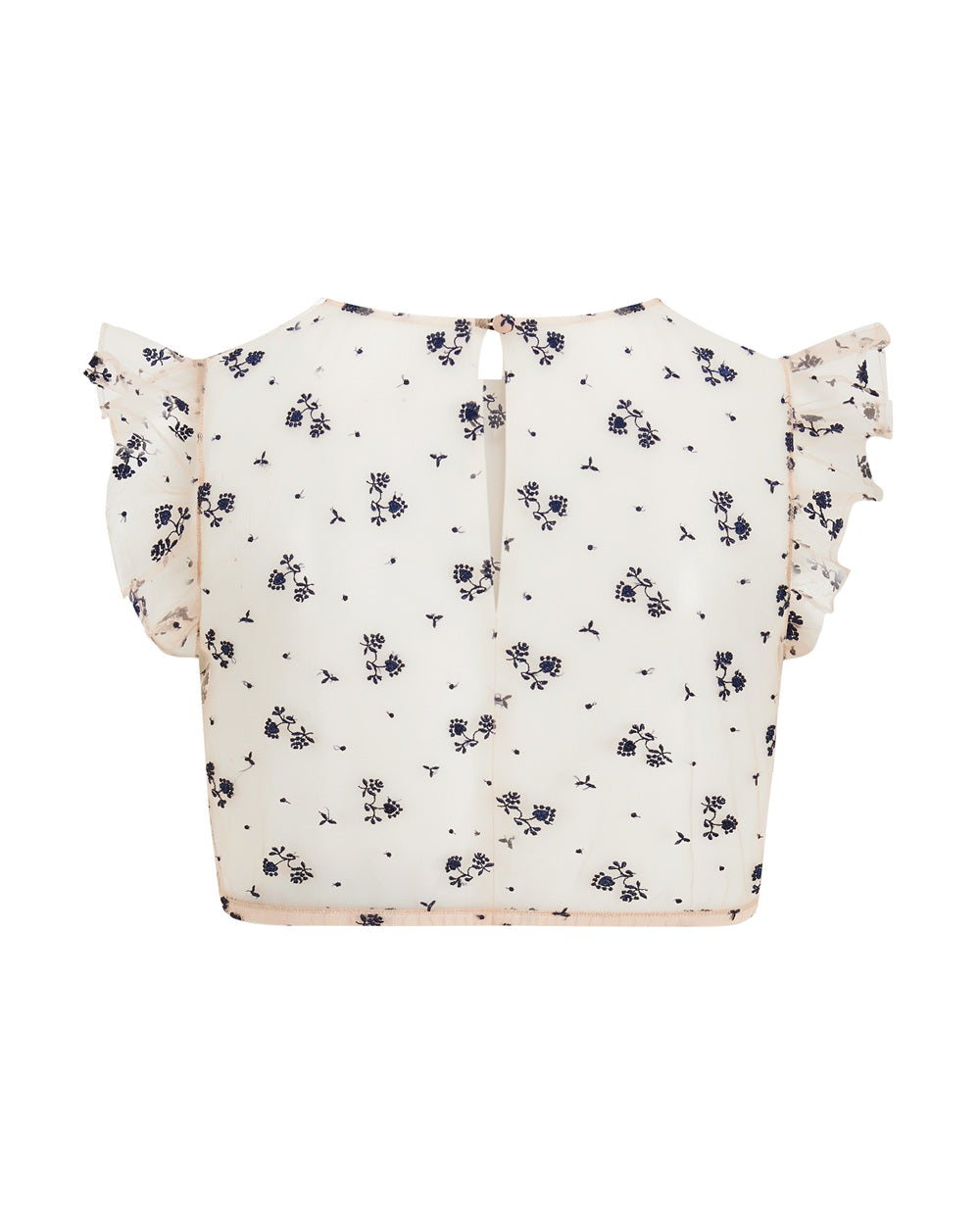 Bluse Kim Flügel Spitze bestickt