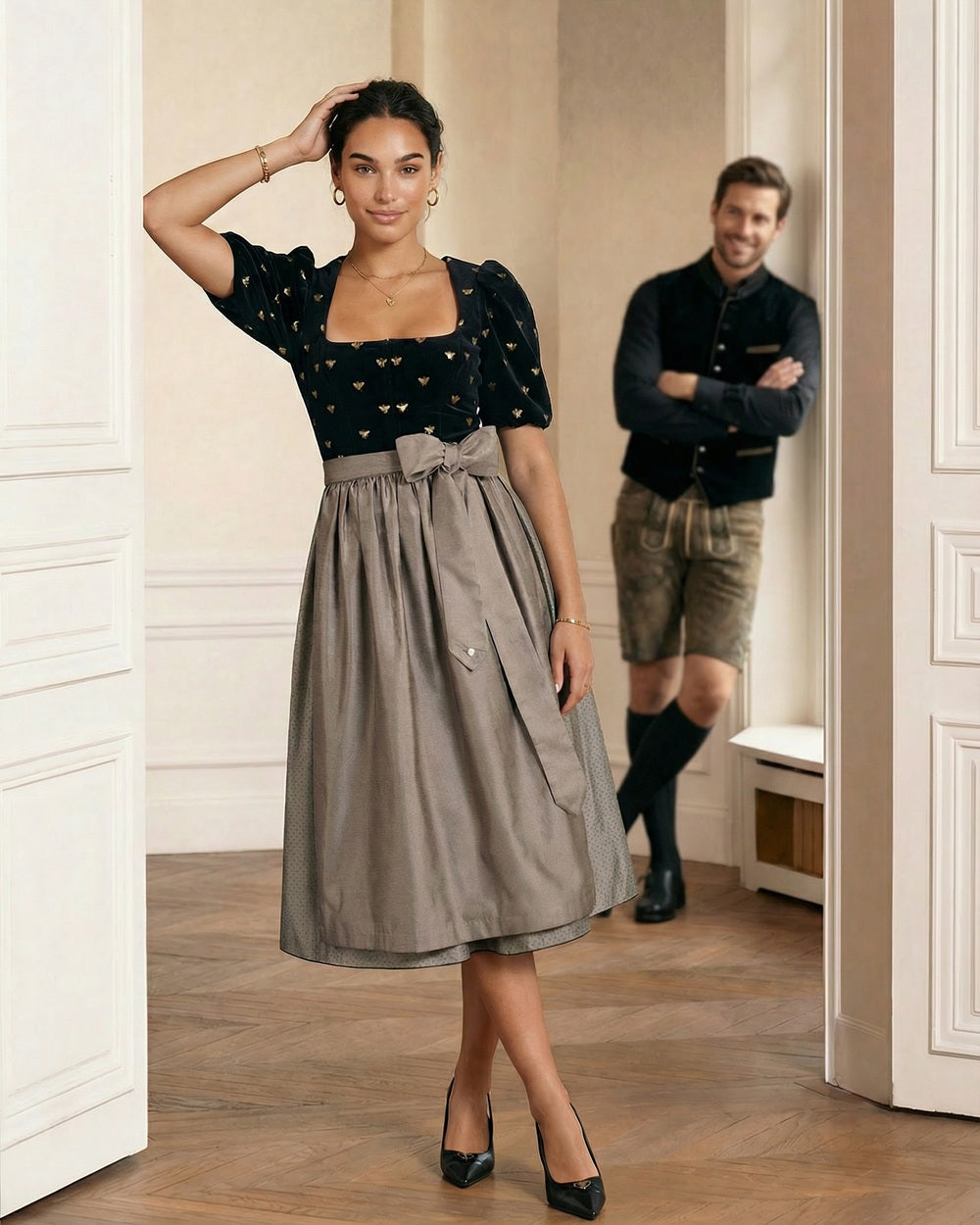 Samtdirndl Bianca TWIN